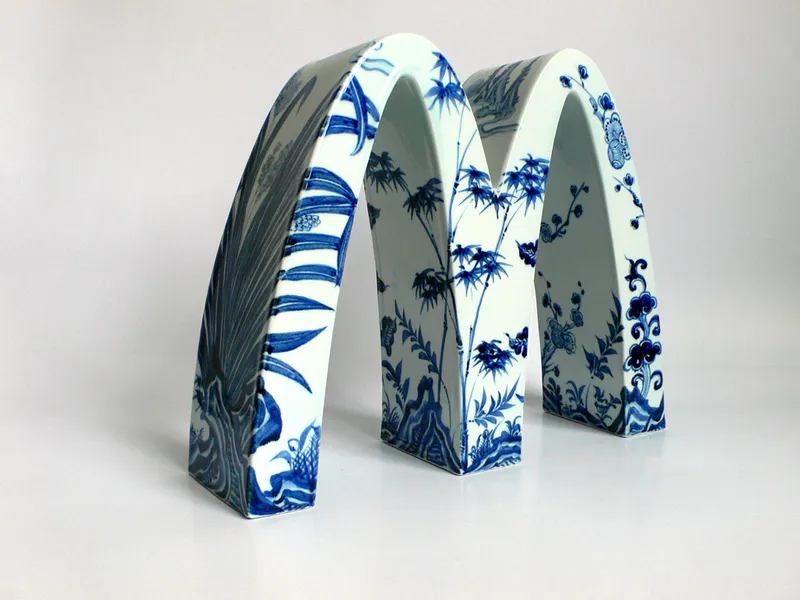 Li Lihong, McDonald’s - Four Gentlemen (Plum, Iris, Bamboo and Chrysanthemum), 2007