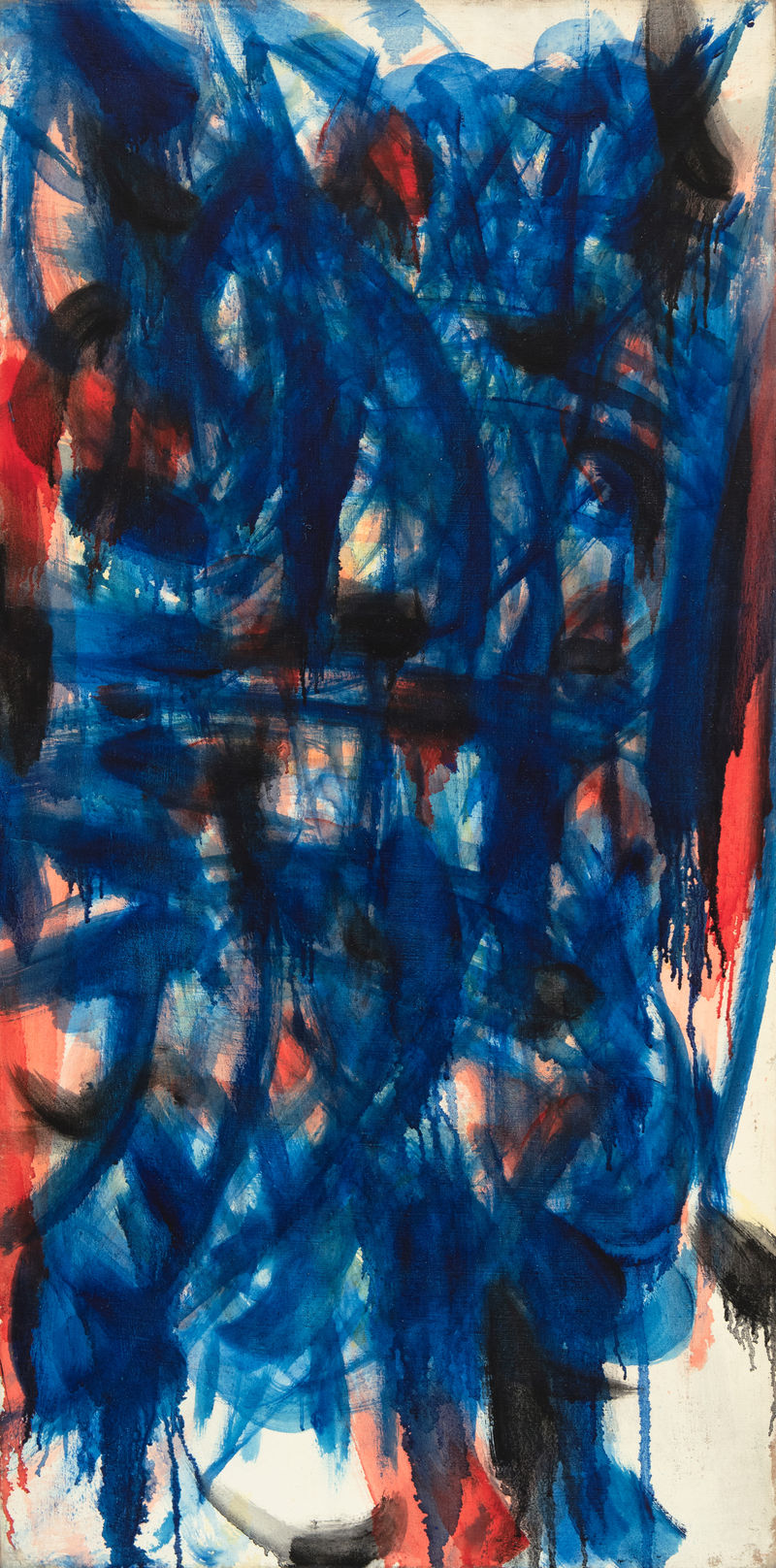 Norman Bluhm, Blue & Red, 1954