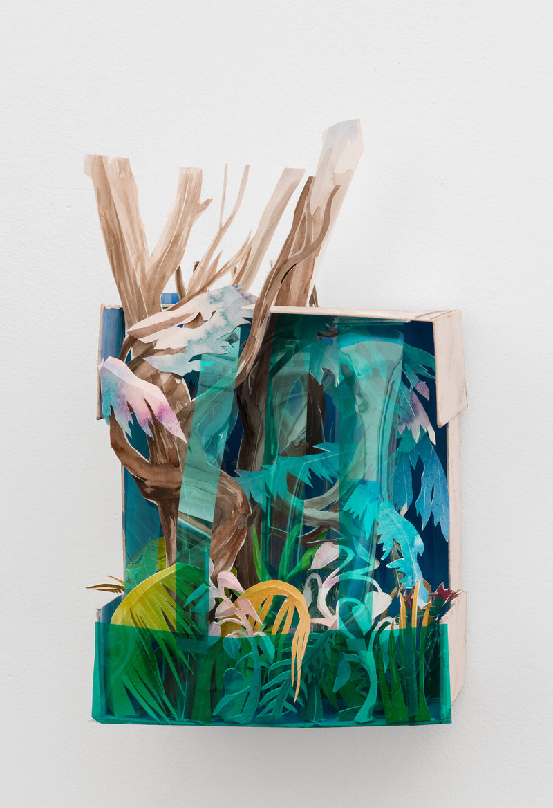Rachel MacFarlane, Maquette for 'Submerged in the Forest Flood', 2024