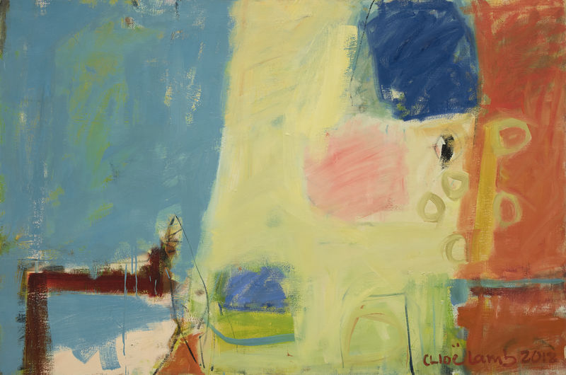 Chloë Lamb Buttermere, 2018 Oil on linen canvas, 40 x 60 in (101.6 x 152.4 cm)