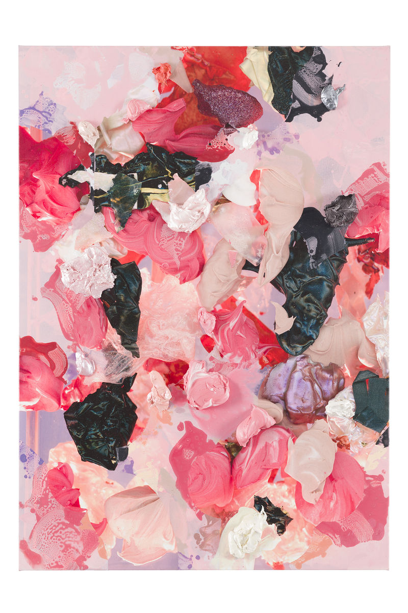 André Hemer An Image Cast by the Sun #22, 2019 Acrylic and pigment on canvas, 47 1/4 x 33 1/2...