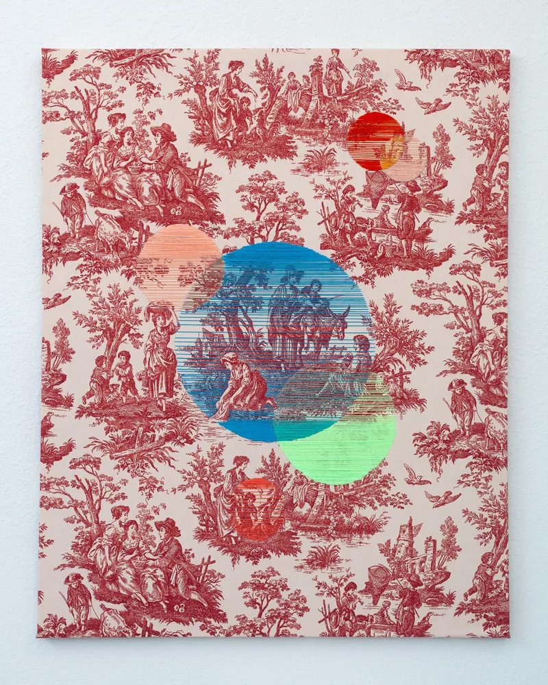 Suchitra Mattai, Inner strength (spheres of influence), 2020