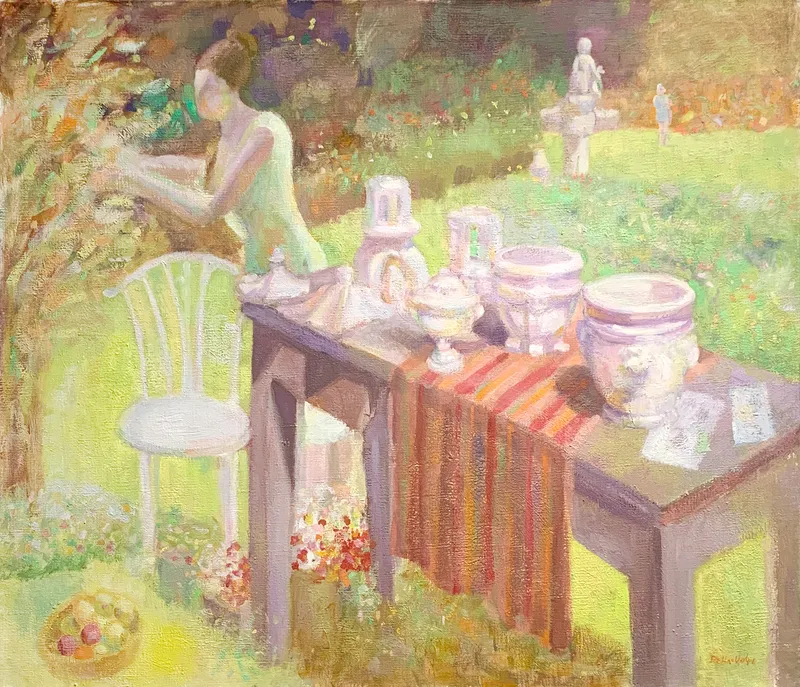 Ralph Della-Volpe, The Garden Table, 1991