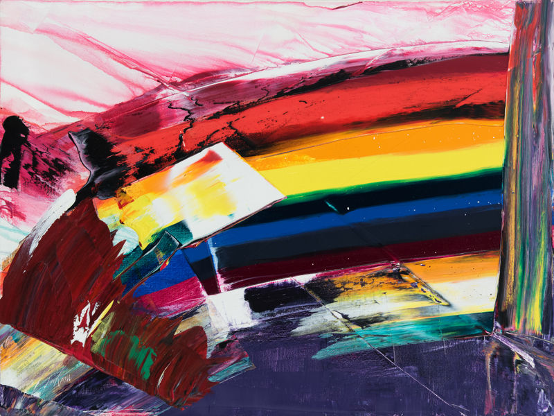 Paul Jenkins, Phenomena Diamond Cut, 1980