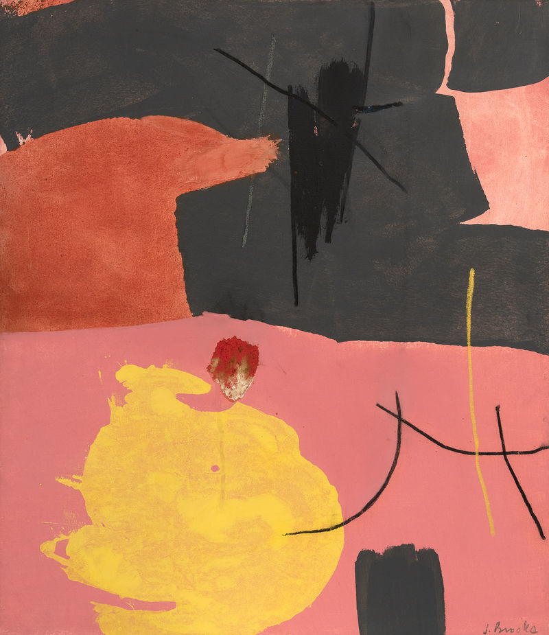 James Brooks Lurry, 1962 Acrylic on canvas, 48 x 42 inches (121.9 x 106.7 cm)