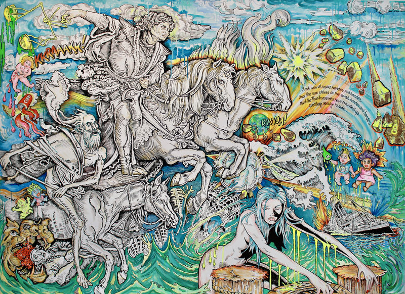 Audrey Flack, Days of Reckoning, 2020