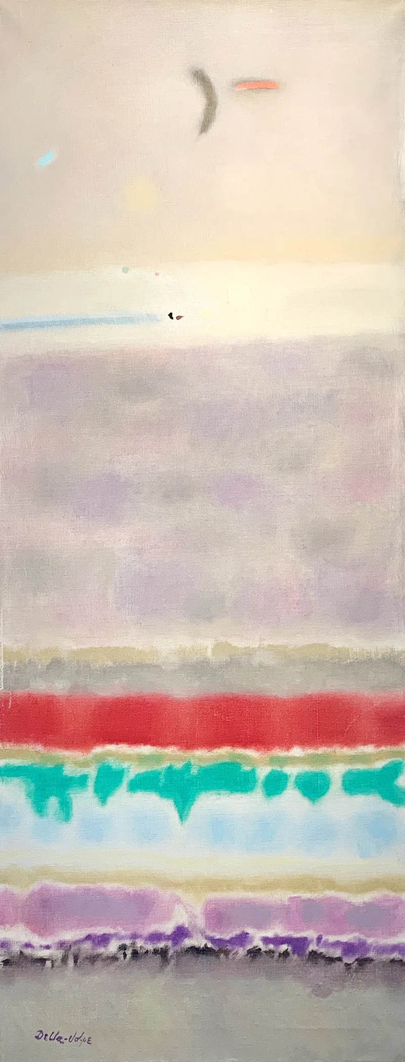 Ralph Della-Volpe, Seaweed and Distant Beach, 1969