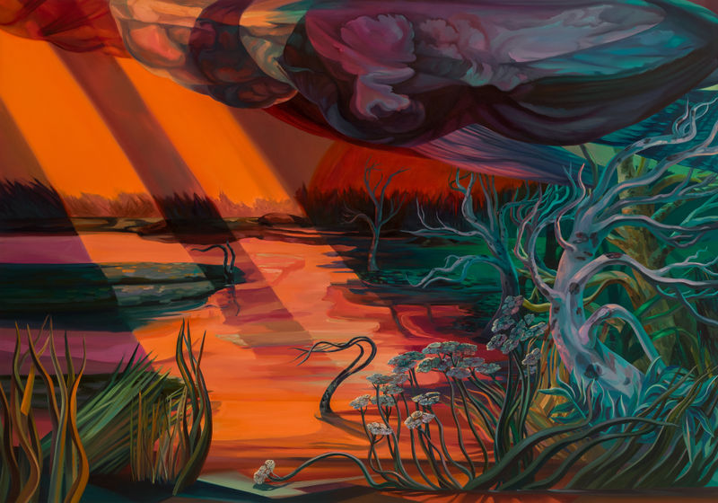 Rachel MacFarlane, After Storm in the Fen, 2024