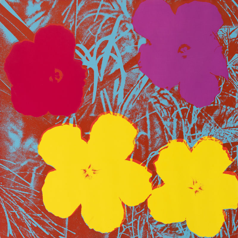 Andy Warhol, Flowers, 1970