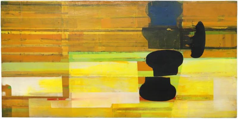 Mark Bradford, 10 minutes ahead of rent, 1996