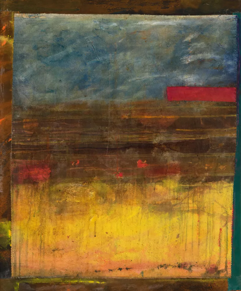 Frank Bowling, Docking, 2008