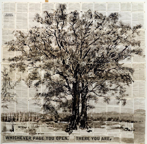 William Kentridge Whichever Page You Open, 2013