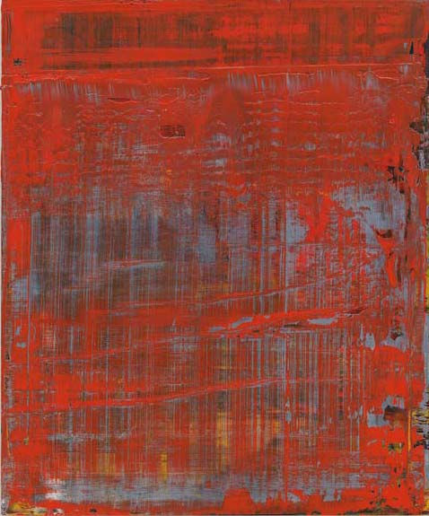 Gerhard Richter 908-7 Abstract Painting, 2009