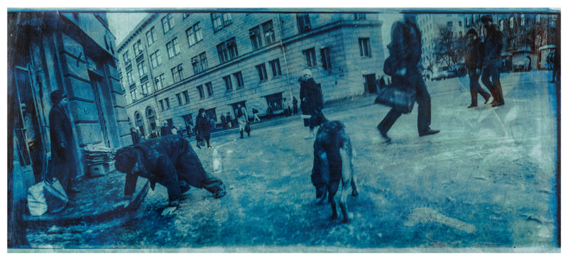Boris Mikhailov At Dusk, 1993 Giclée print 19 3/4 x 43 1/4 in. (50 x 110 cm) Edition 1/3 from...
