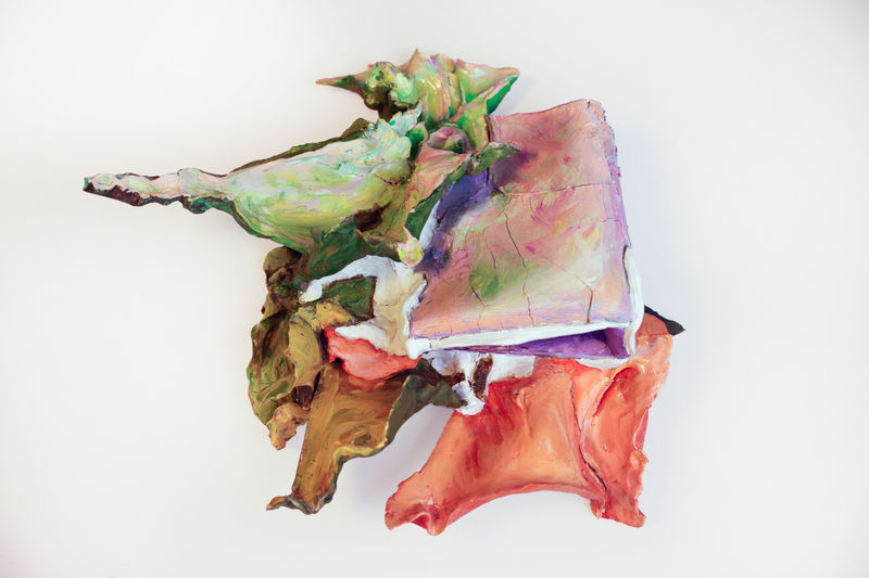 Edi Rama Untitled, 2024 Ceramic 17 3/8 x 18 1/2 x 5 1/2 in. (44 x 47 x 14 cm)