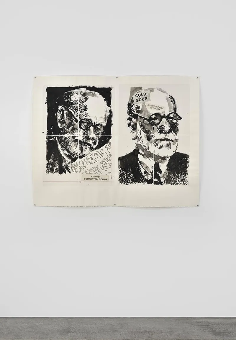 William Kentridge Freud (Cold Soup), 2017