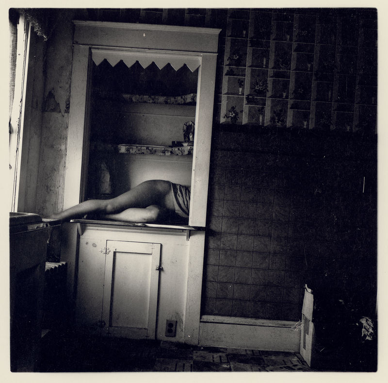 Francesca Woodman Untitled, Providence, Rhode Island, 1976 Vintage gelatin silver print Image: 5 1/4 x 5 1/4 in. (13.3 x...
