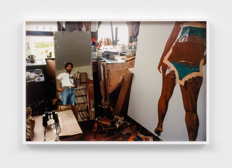 Barkley L. Hendricks Untitled (Self-Portrait), 1980 Archival inkjet print Photo: 16 x 24 in. (40.6 x 61 cm) Frame: 16...