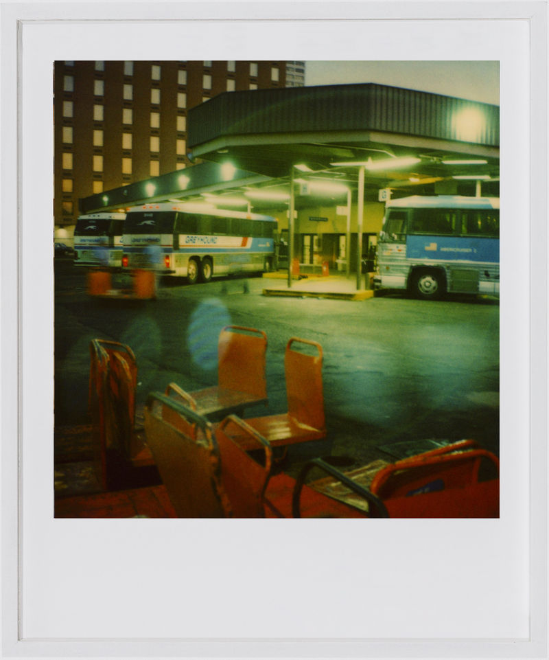 Robby Müller During 'Honeysuckle Rose', Austin, Texas, 1979 SX-70, inkjet print fine art on cardboard Sheet: 15 5/8 x 12...