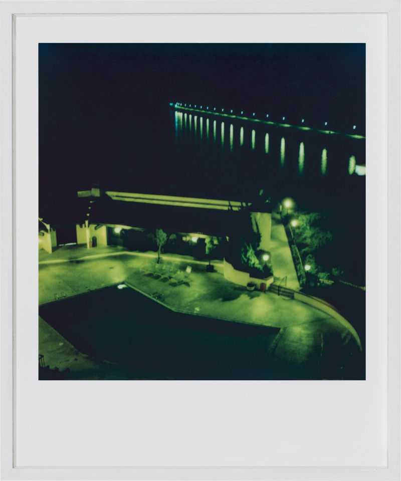 Robby Müller While shooting 'To Live and Die in L.A.', Los Angeles, 1984-1985 Polaroid 600 inkjet print fine art on...