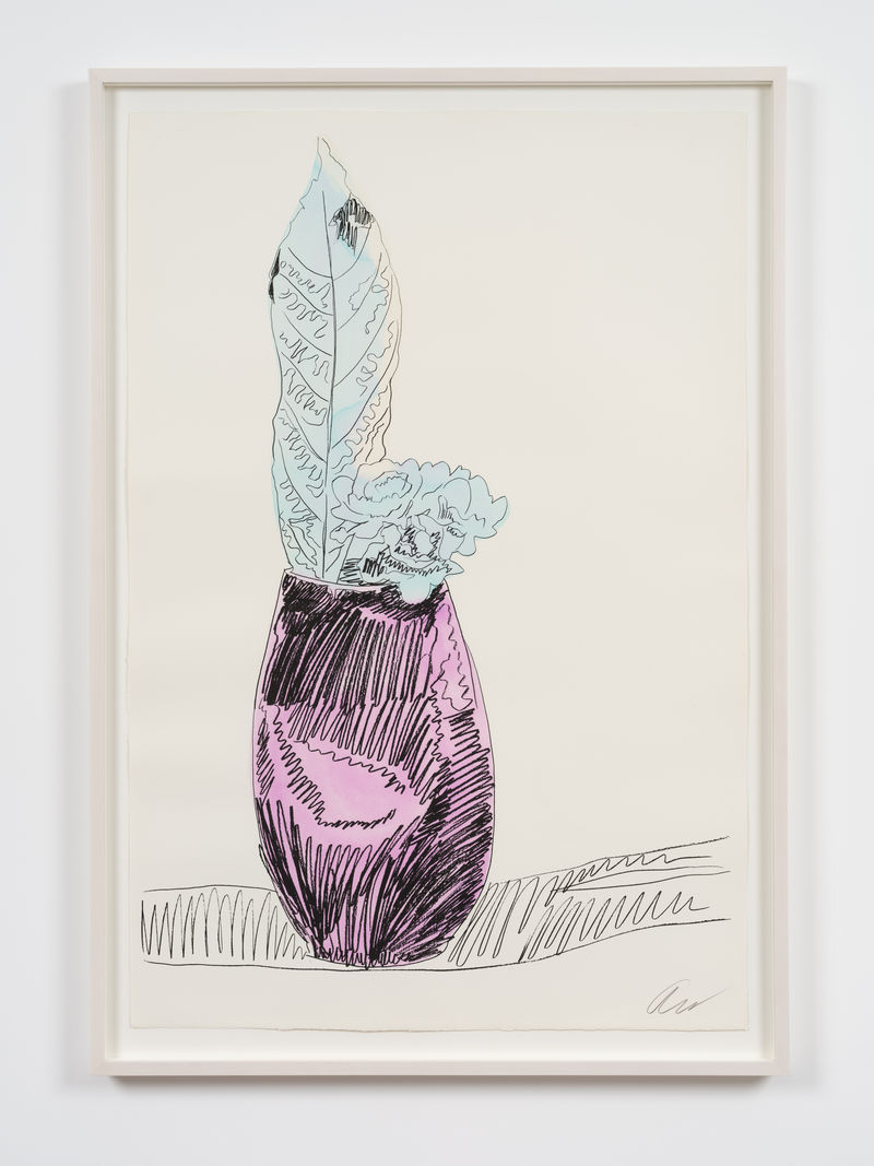 Andy Warhol, Flowers (Hand Colored) No. 10, 1974