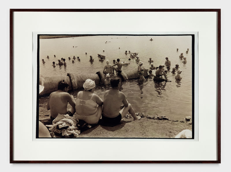 Boris Mikhailov Salt Lake, 1986 C-print Frame: 30 1/4 x 41 1/4 x 1 1/4 in. (76.8 x 104.8 x...