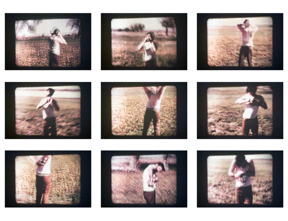 Dan Graham Roll; Binocular Zoom; Helix/ Spiral; Helix/ Spiral (Simone Forti); Sunset to Sunrise, 1969-73