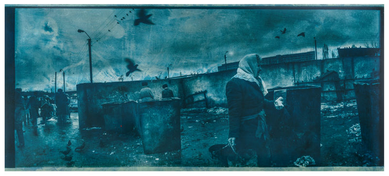 Boris Mikhailov At Dusk, 1993 Giclée print 19 3/4 x 43 1/4 in. (50 x 110 cm) Edition 1/3 from...