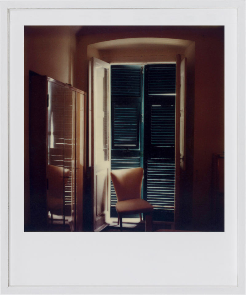Robby Müller Hotel Miramare, Sestri Levante II 2 juni, 1977 SX-70 Inkjet print fine art on cardboard Sheet: 15 5/8...