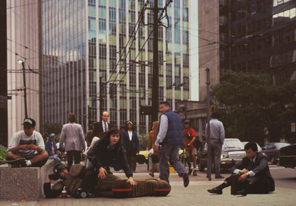 Jeff Wall The Stumbling Block, 1991