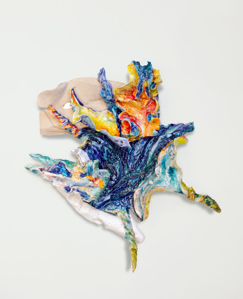 Edi Rama Untitled, 2024 Ceramic 15 1/8 x 13 x 3 in. (38.5 x 33 x 7.5 cm)