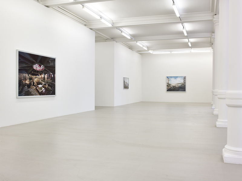 An exhibition installation view from: Thomas Struth