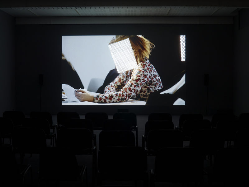 An exhibition installation view from: Pierre Huyghe