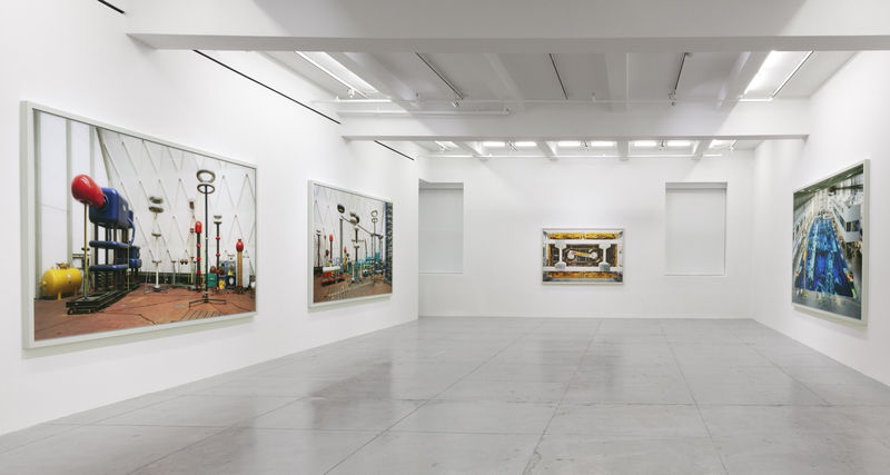 An exhibition installation view from: Thomas Struth, New Works
