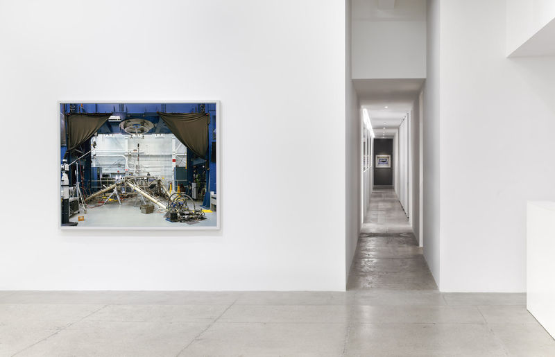 An exhibition installation view from: Thomas Struth, New Works