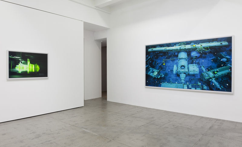 An exhibition installation view from: Thomas Struth, New Works