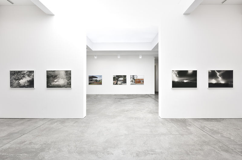 An exhibition installation view from: An-My Lê