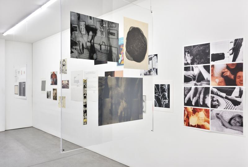 An exhibition installation view from: Tacita Dean, Monet Hates Me