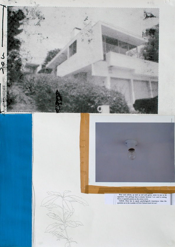 Julião Sarmento, Silver Lake Blue, 2010/2011