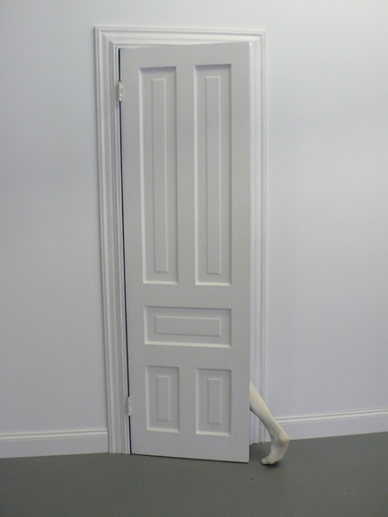 Julião Sarmento, White Exit, 2010/2011