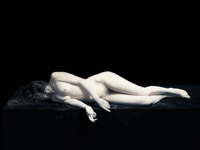 Nadav Kander Stella as Maderno's Saint Cecelia, 2012