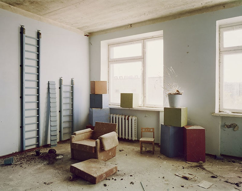 Nadav Kander Hospital Physiotherapy Gym, Pripyat, Ukraine, 2004
