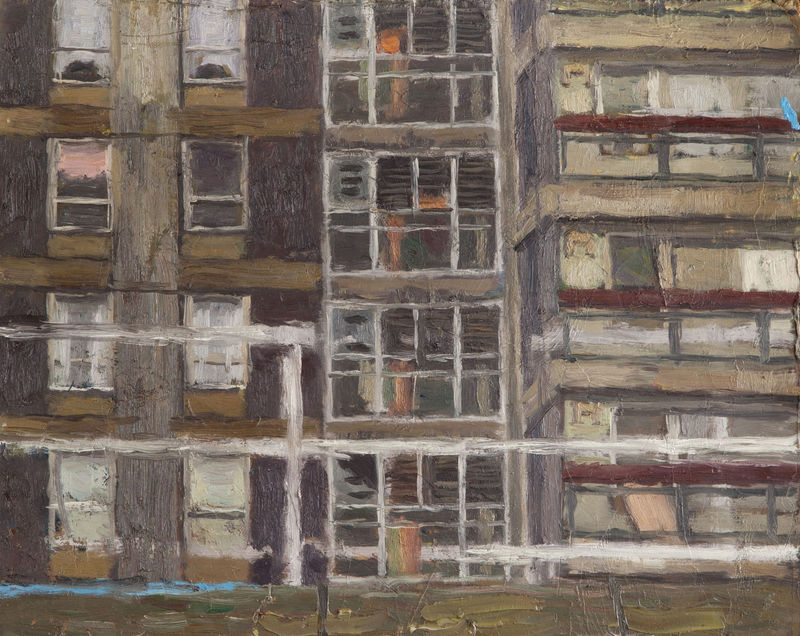 David Hepher Study for Kennst Du das hous, 1993