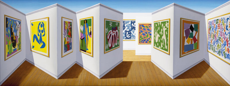 Patrick Hughes Matisse Matters, 2015