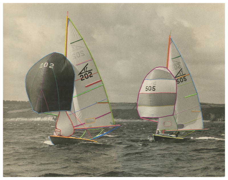 Julie Cockburn Baggywrinkles, 2022