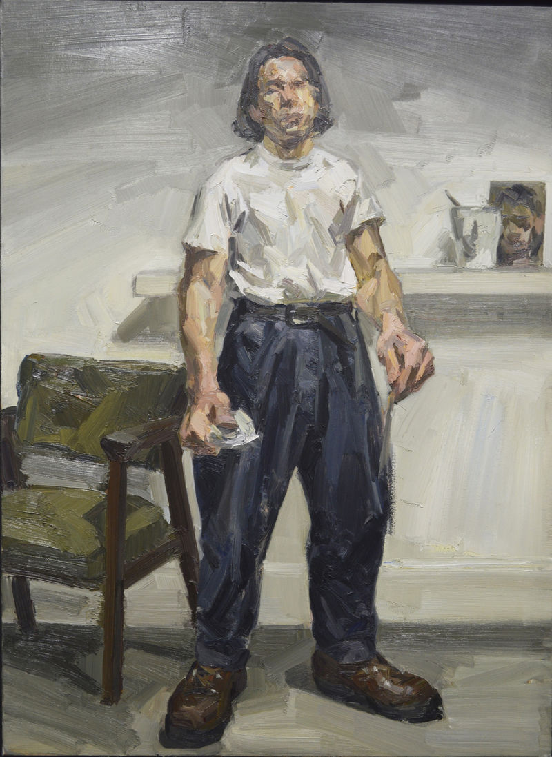 Tai Shan Schierenberg Attic Self Portrait, 1994