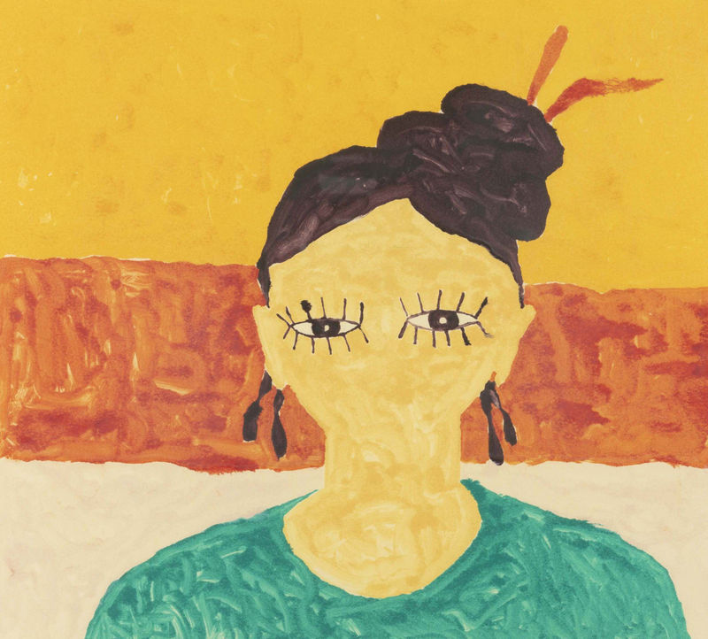 Stephen Chambers Woman with Hair Pins, 2000