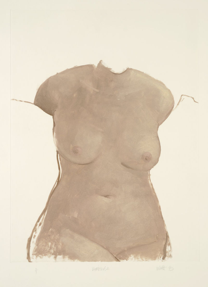 Alison Watt Nude 10 - Nude 2, 1995