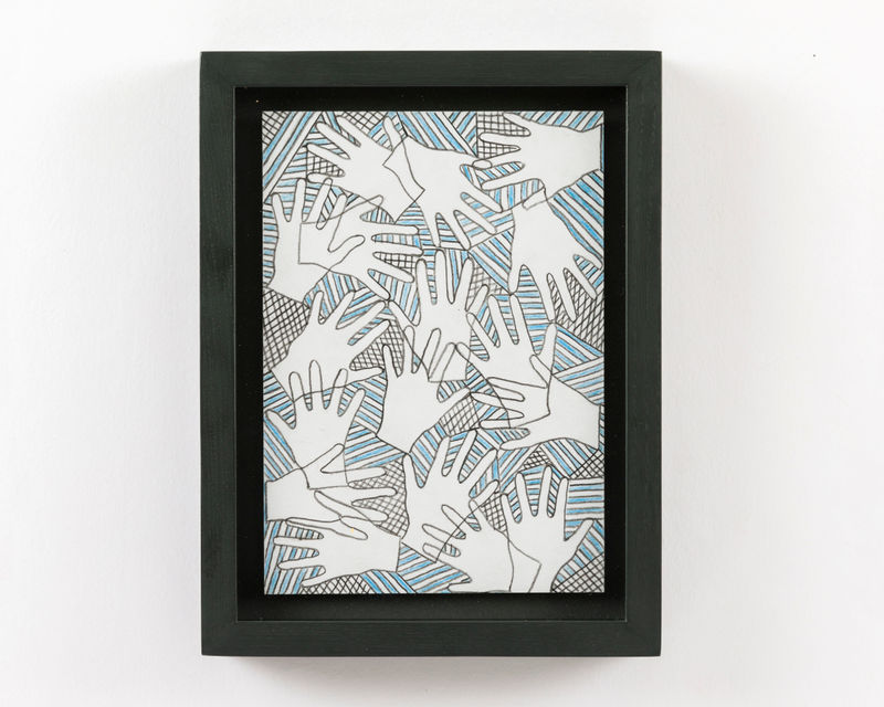 Glenys Barton ‘Hands’, Series 3, No.5, 2024