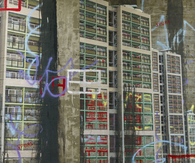 David Hepher The Windows of the Brandon Estate II, 1998